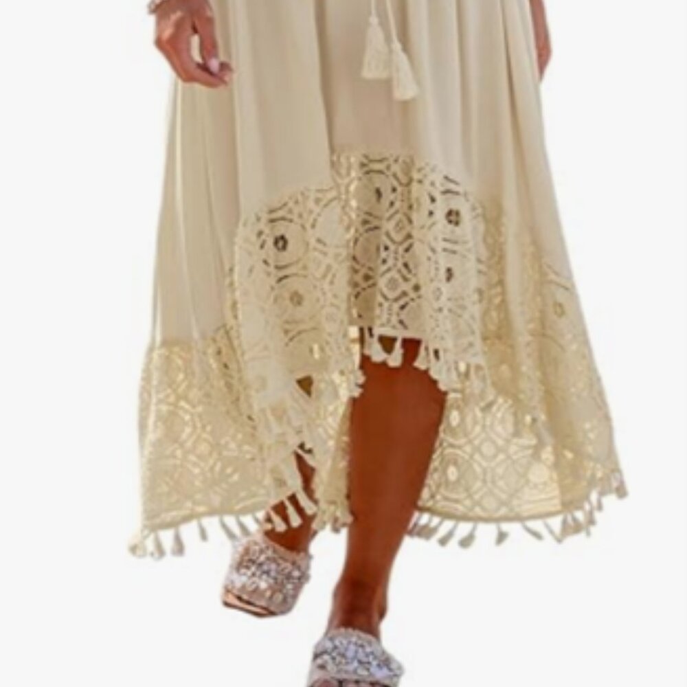 Boho Beach Dress NWT - Picture 4 of 7
